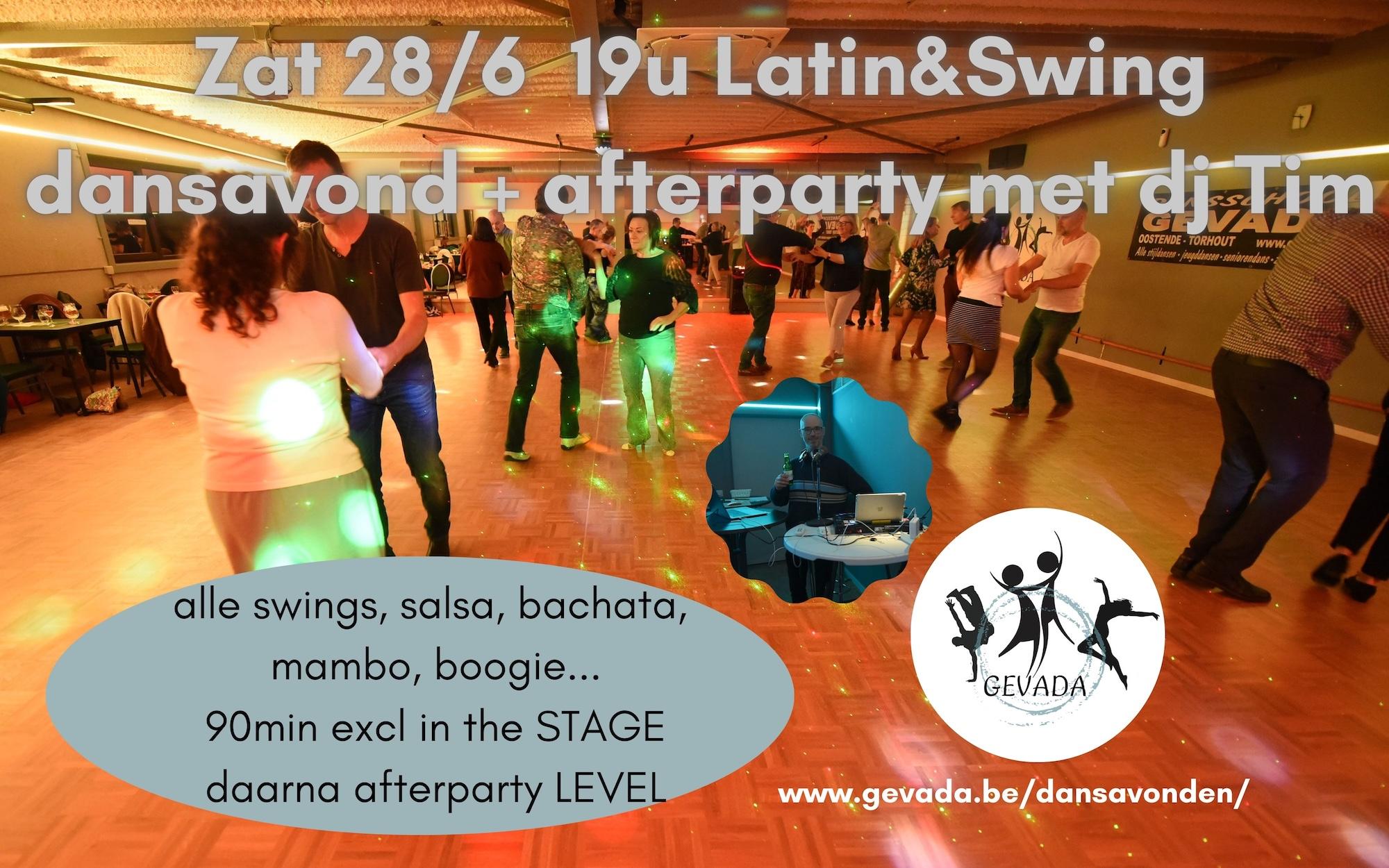 Dansavonden (4000 x 2500) - Latin & Swing LEVEL 28 juni